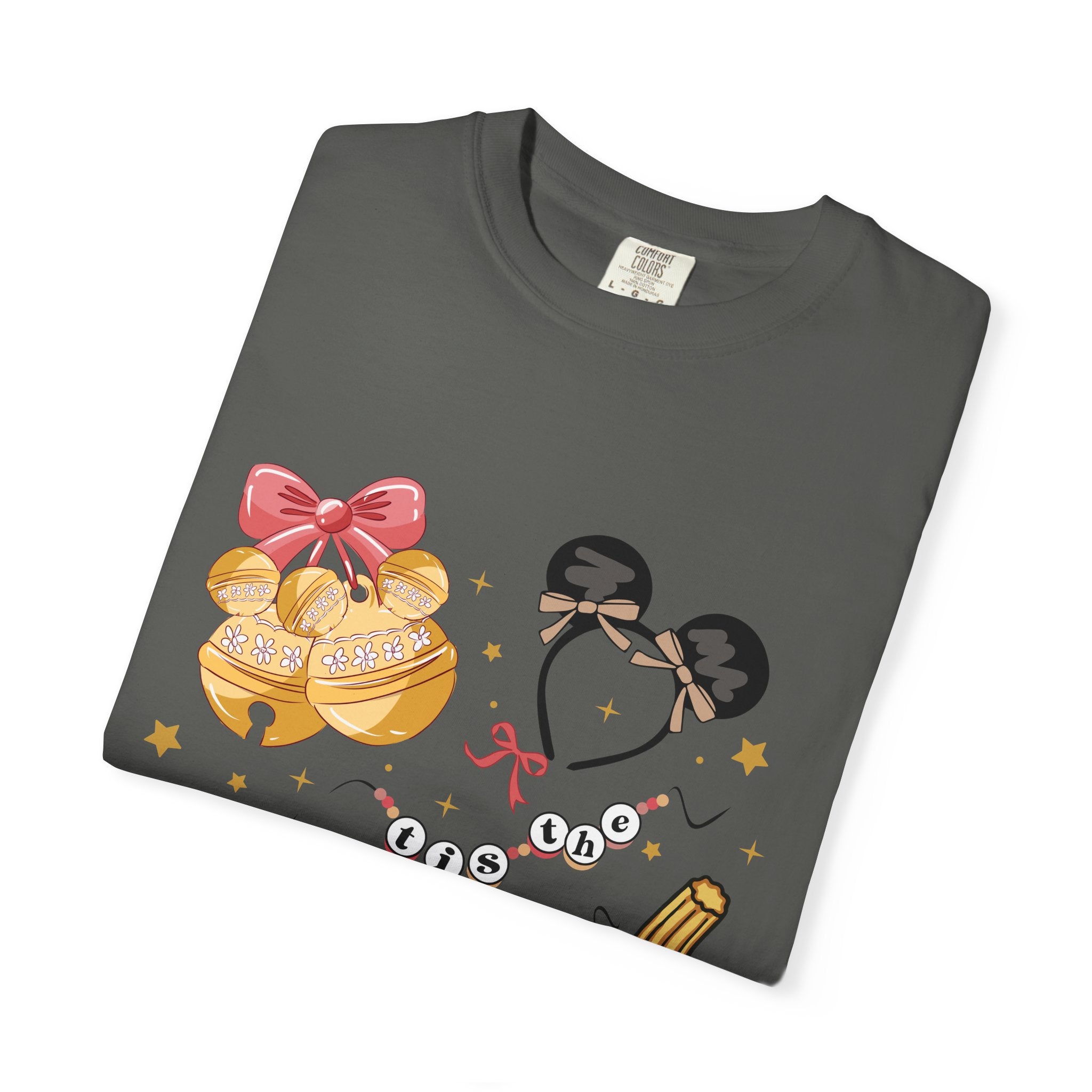 Holiday Snacks Graphic T-Shirt — Waffles & Hot Cocoa Design