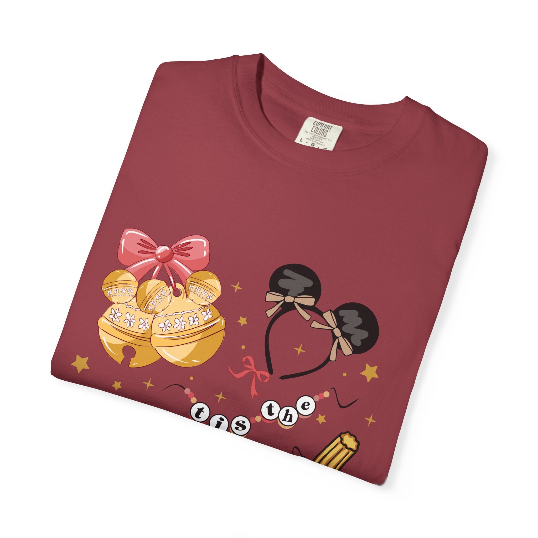 Holiday Snacks Graphic T-Shirt — Waffles & Hot Cocoa Design