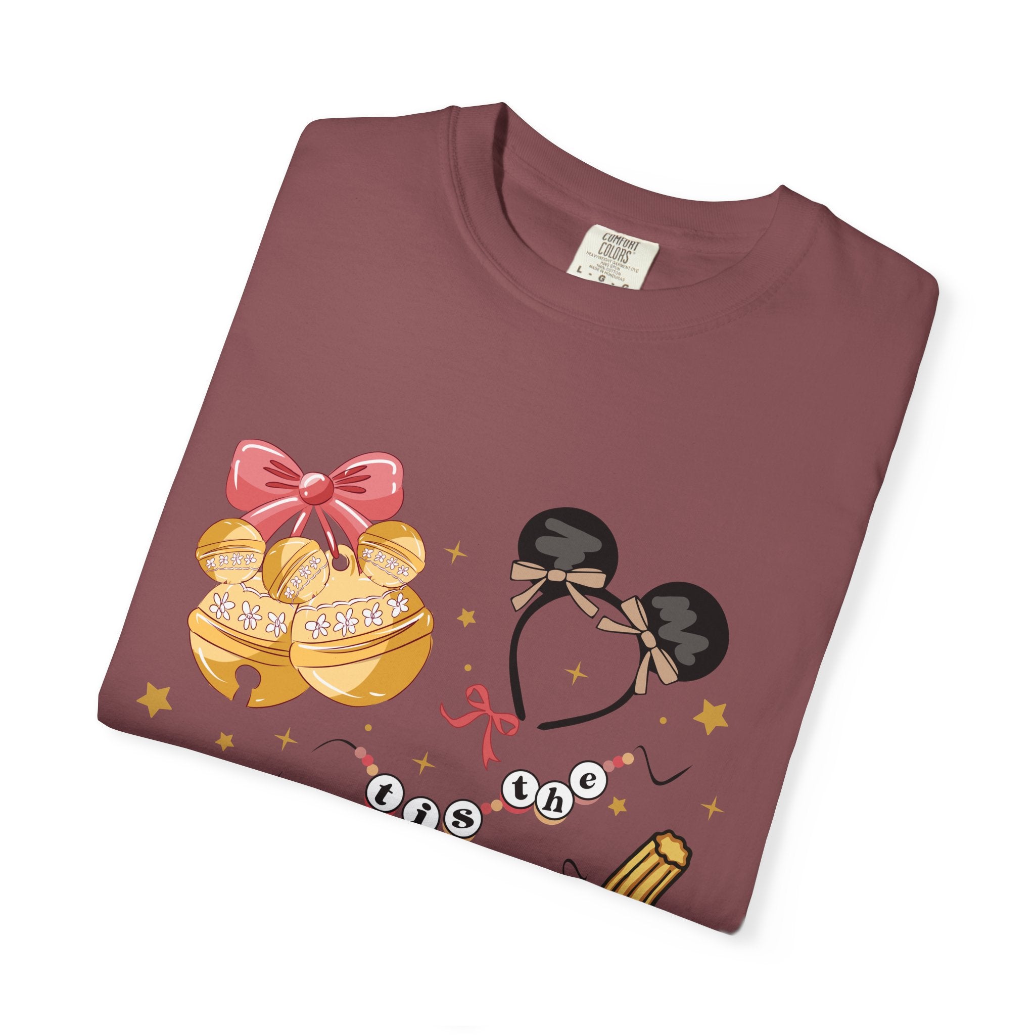 Holiday Snacks Graphic T-Shirt — Waffles & Hot Cocoa Design