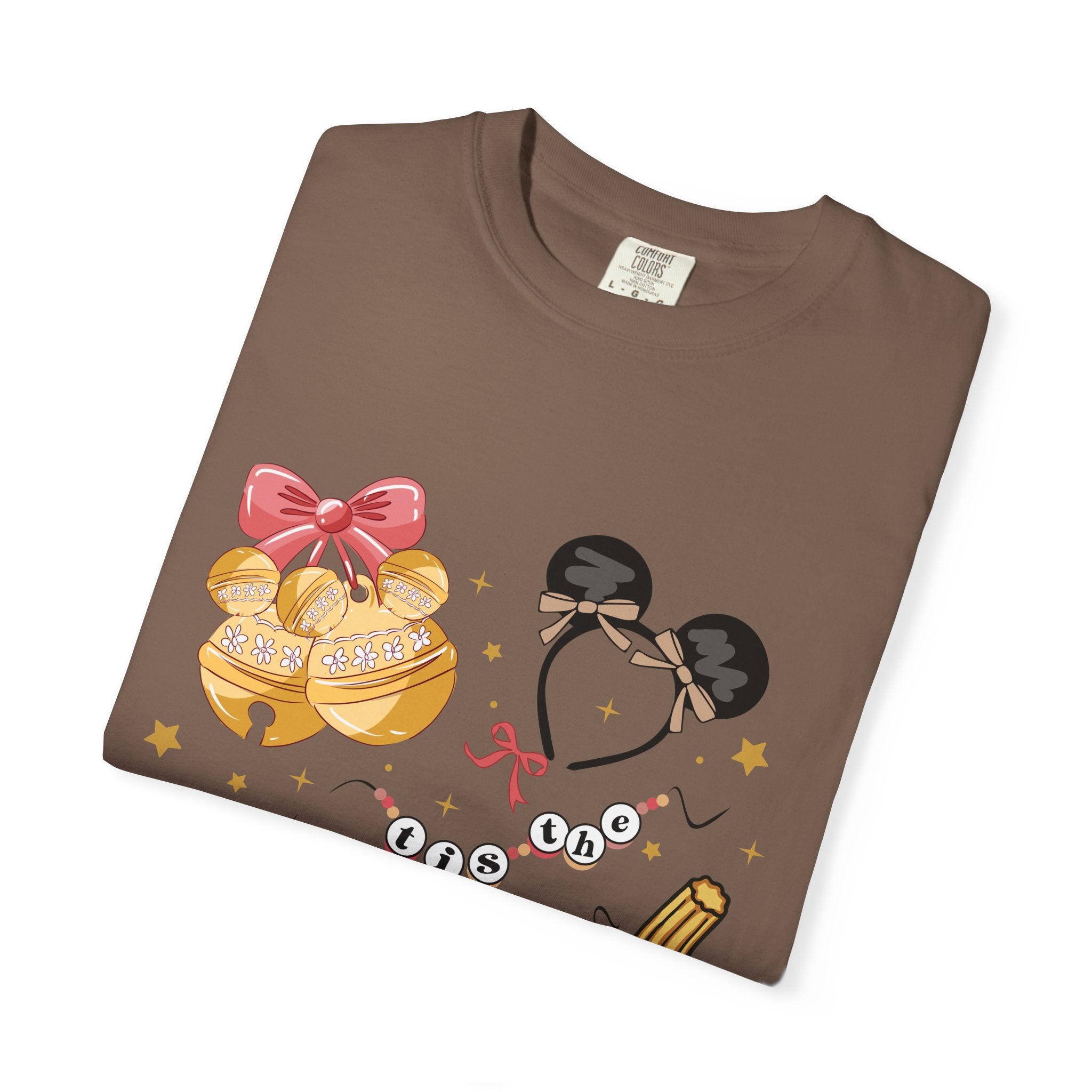 Holiday Snacks Graphic T-Shirt — Waffles & Hot Cocoa Design